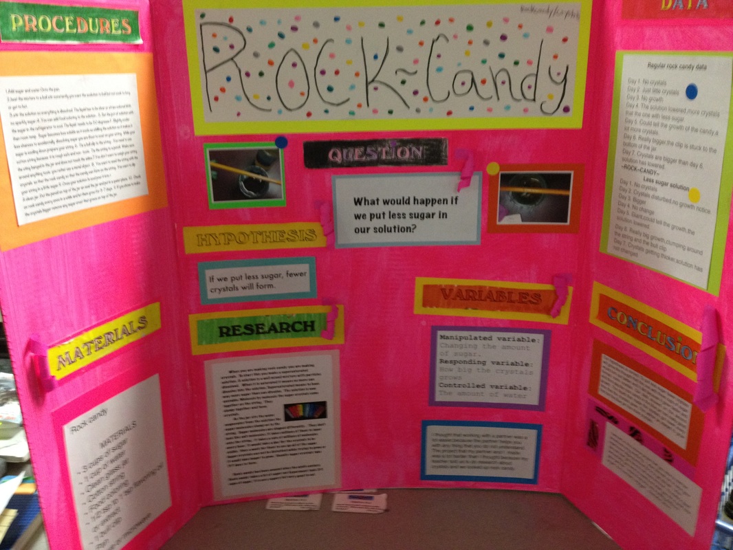 Maricella and Chandler - Science Fair
